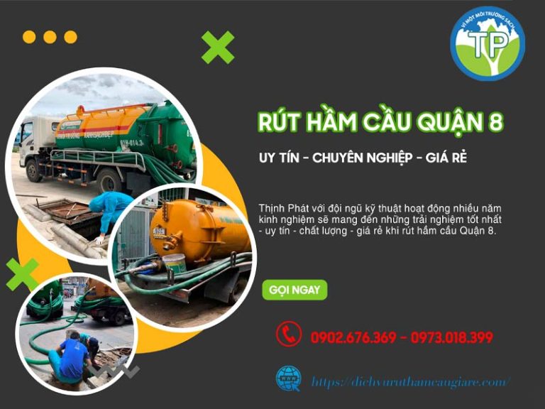 rút hầm cầu quận 8