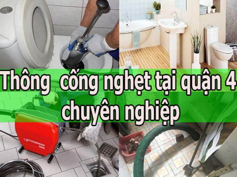 Thông Cống Nghẹt Quận 4